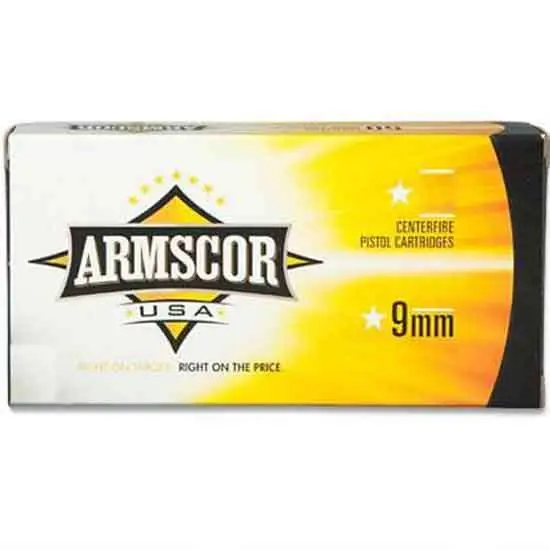 ARMSCOR 9MM 147GR FMJ