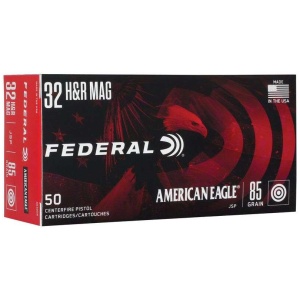 FEDERAL 32 H&R MAG 85GR AMERICAN EAGLE JSP 50 RD/BX 20 BX/CS