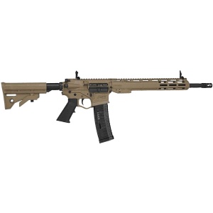 ATI ALPHA MAXX 5.56 FDE RIFLE 16" HBAR 13" MLOK RAIL F/U SIGHTS 1-30RD MAG