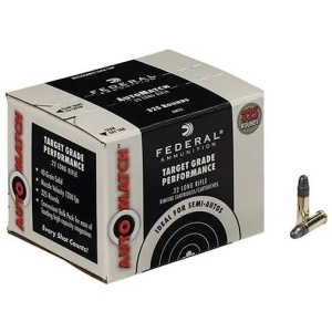 FEDERAL 22 LR AUTOMATCH BULK (325RD) PACK "CHAMPION" 325 RD/BX 10 BX/CS