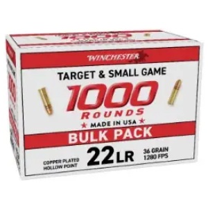 WINCHESTER 22LR 36GR CPHP 1000RD/BX 2BX/CASE
