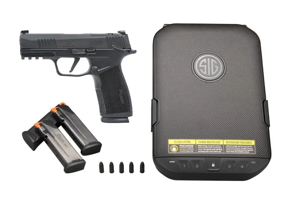 SIG SAUER P365 X MACRO KIT 9MM PSTL 3.7" MANUAL SAFETY O.R. 3-10RD MAGAZINES