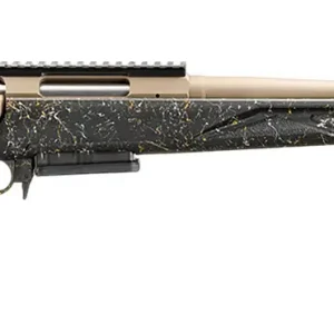 RUGER AMERICAN G2 PRARIE 6.5CM RIFLE 20" BRONZE BBL, BLACK SPLATTER STOCK 3RD