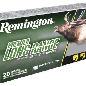 REMINGTON RLR7BC 7MM BACKCOUNTRY 175GR PLR SPEER IMPACT 20RD/BX 10BX/CS