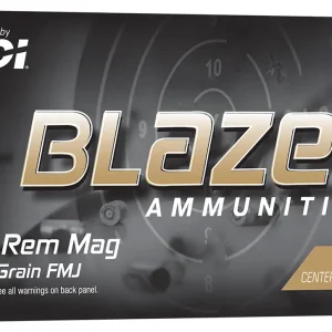 CCI 44 REM MAG 240GR FMJ BLAZER BRASS 50RD/BX 10BX/CS