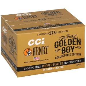CCI  22LR 36GR CPHP 1260 FPS HENRY GB EDITION 275RD/BX 10BX/CS