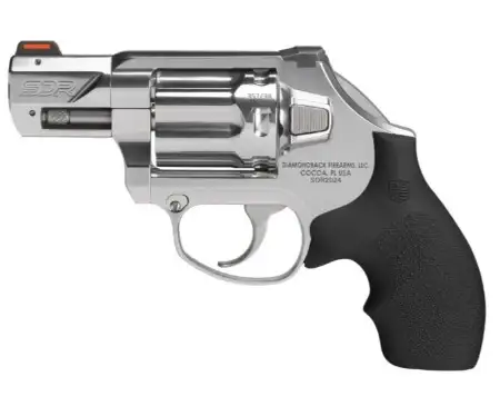 DIAMONDBACK SDR 357MAG 2" BRL 6RD RVLVR DAO FIBER OPTIC REAR SIGHT BOBBED HAMMER POLISHED STAINLESS