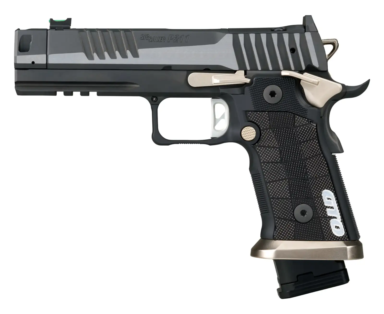 SIG SAUER P211-GTO EQUINOX 9MM PISTOL 4.4" COMP BLK 1-23RD 2-21RD MAGS