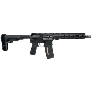 ZION Z-15 5.56 NATO Pistol 11.5in, 10.5in MLOK, SBA3, B5 Grip, 1-30rd PMAG Black
