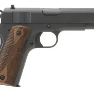 TISAS 1911A1 45ACP 4.25" TC, BLACK, UPGRADED SIGHTS, 2-7RD