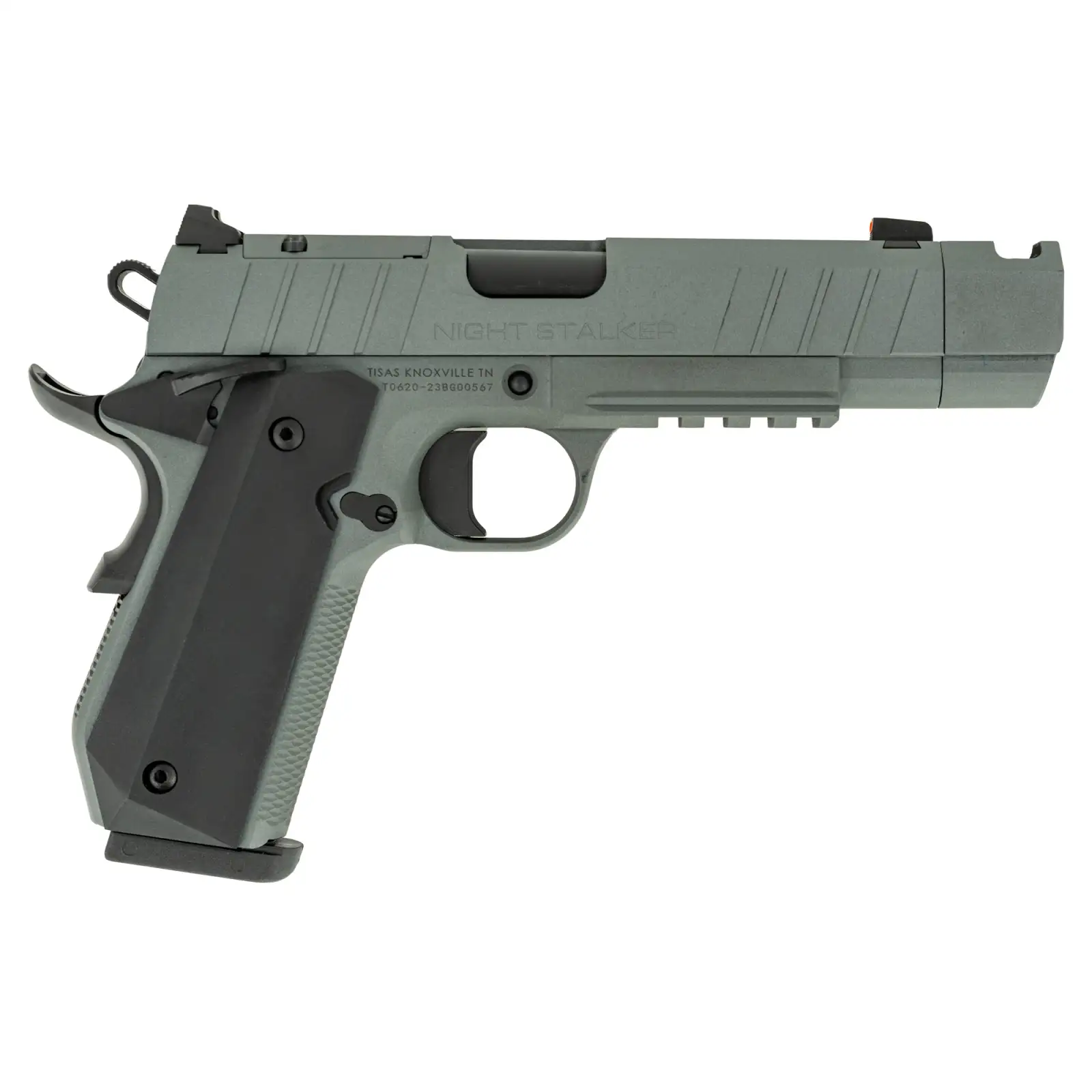 TISAS 1911 9MM 4.25" NIGHT STALKER, BULL, RAIL - Image 2