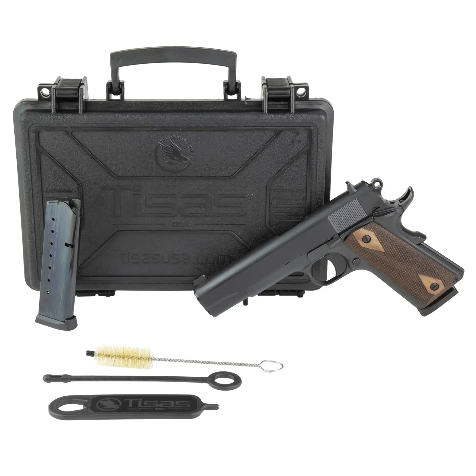 TISAS 1911A1 45ACP 5" STAKEOUT, DUTY, 2-7RD - Image 4