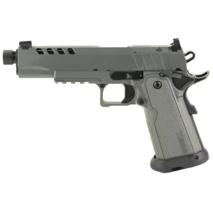 TISAS 1911 9MM 5" GREY, DS, OR, TB, 2-17RD