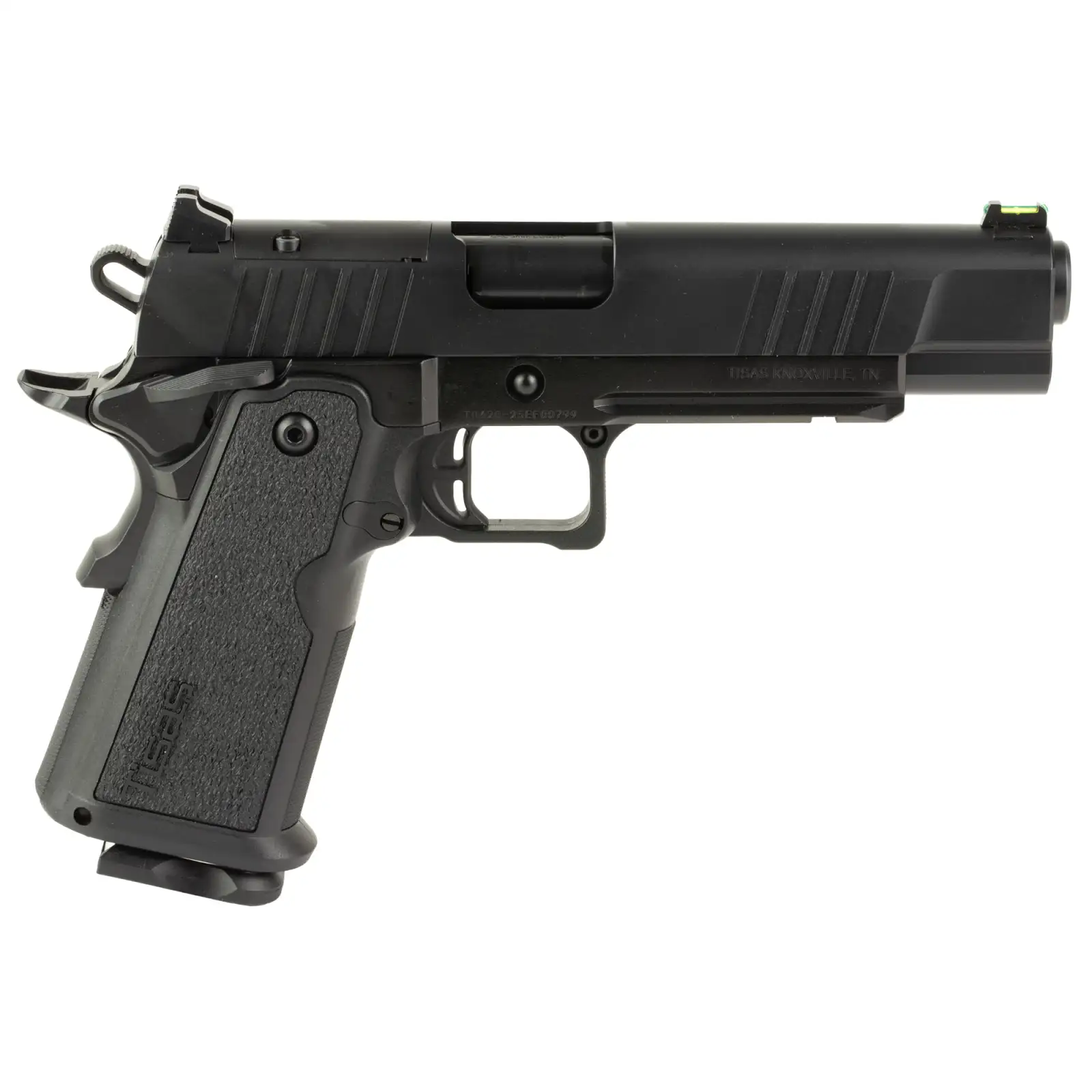 TISAS 1911 9MM 5" BLACK, DS, RAIL, 2-17RD - Image 2