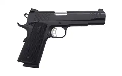 TISAS 1911 9MM 5" BLACK, RUBBER, ENH, 2-9RD