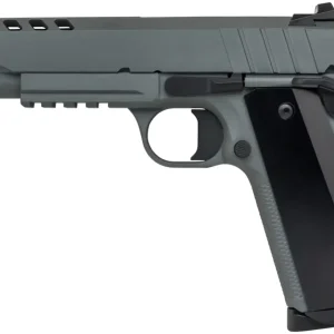 TISAS 1911 10MM 5" NIGHT STALKER, GREY, RAIL, 2-8RD