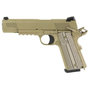 TISAS 1911 9MM 5" RAIDER, FDE, RAIL, G10, 2-9RD