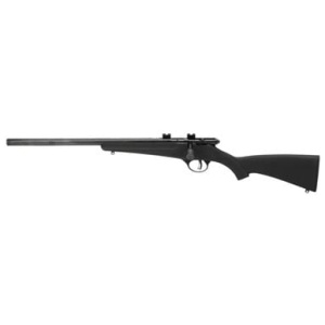 Savage Arms 13841 Left Hand Rascal FV-SR .22 LR Bolt Action Rifle 16" Single Shot Black
