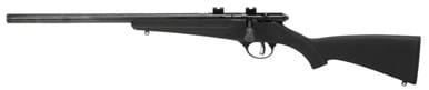 Savage Arms 13841 Left Hand Rascal FV-SR .22 LR Bolt Action Rifle 16" Single Shot Black