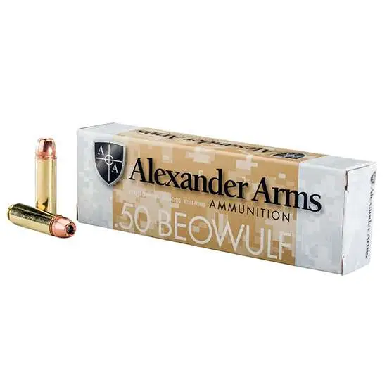 ALEX ARMS 50 BEOW 350GR XTP 20RD