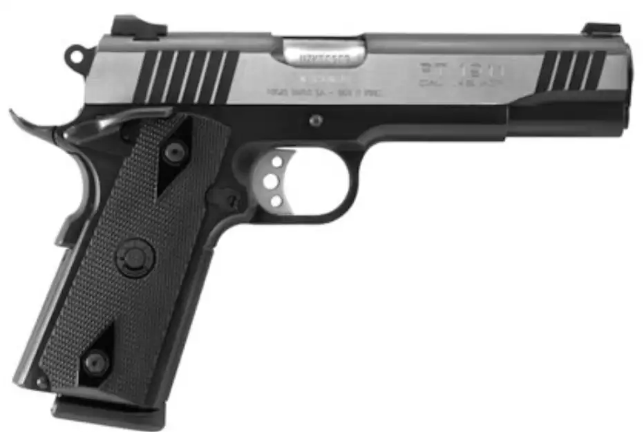 TAURUS PT1911 45ACP PSTL BLK/DUO 5" 2-8RD MAGS