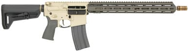 Q LLC Sugar Weasel SW-556-16IN-RIFLE 5.56 NATO 16" 1:7 Twist w/ Cherry Bomb Muzzle Break Gray/FDE