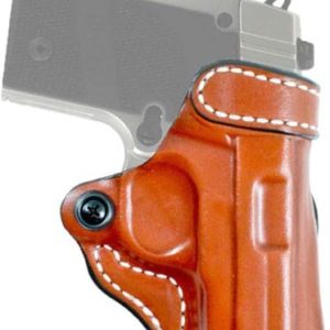 DESANTIS CRISS-CROSS HOLSTER - OWB RH LEATHER SIG P365 TAN