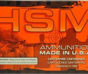 HSM AMMUNITION 300 AAC 110GR VMAX 20RD BOX 25 BOXES PER CASE