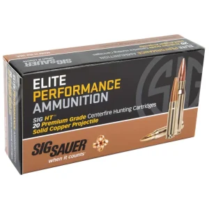 SIG SAUER ELITE HUNT 6.5CREEDMOOR 120GR 20RD BX
