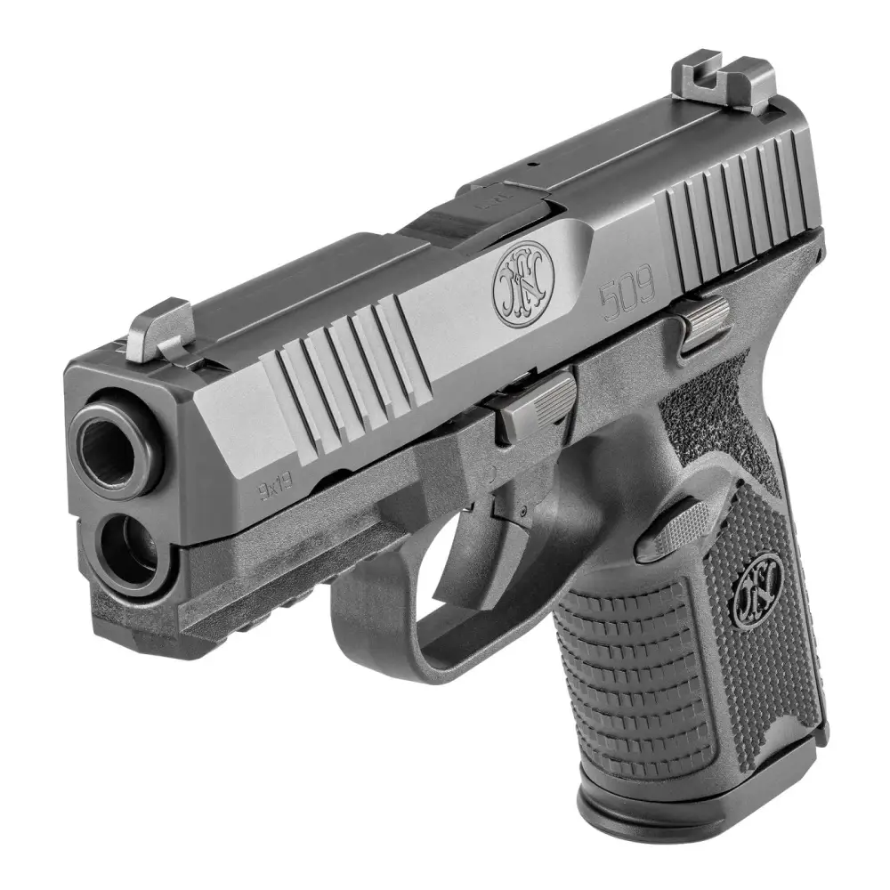FN 509M NMS 9MM PSTL BLK/BLK DS 2-10rd - Image 2
