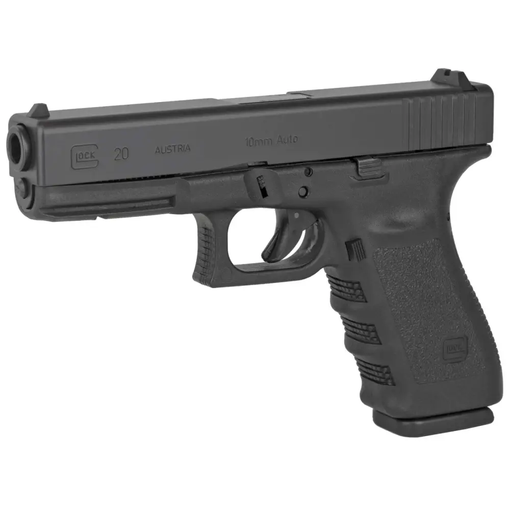 GLOCK 20SF GEN 3 10MM PISTOL 4.6" FXD 5.5lb CA Comp 2-10RD MAGS - Image 2