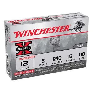 12GA 3" MAGNUM 00BUCK SUPER-X 15RDS