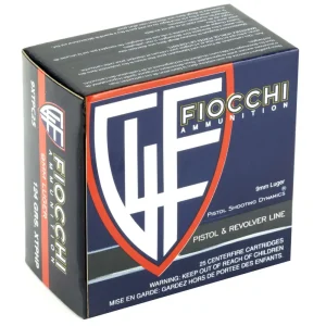 FIOCCHI 9MM LUGER 124GR XTPJHP
