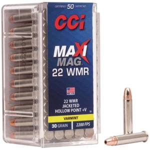 CCI 22 WMR HP MAXI-MAG+V 50PK