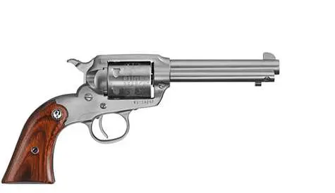 RUGER BEARCAT 22LR REV 4.2" STS HRDWD GRIP