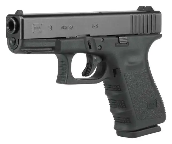 GLOCK 19 GEN 3 9MM PISTOL 4.01" FXD 5.5lb CA Comp 2-10RD MAGS - Image 3