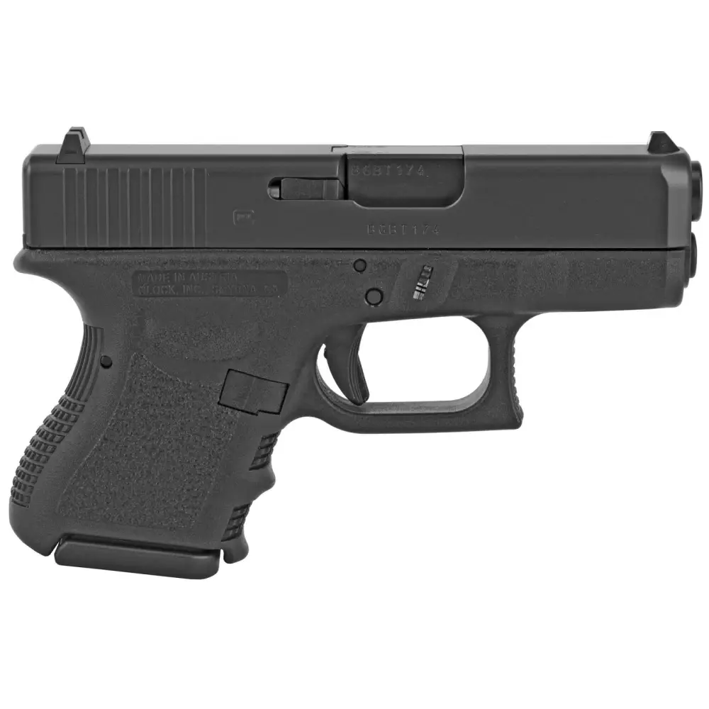 GLOCK 26 GEN3 9MM PISTOL 3.42" FXD 5.5lb 2-10RD MAGS
