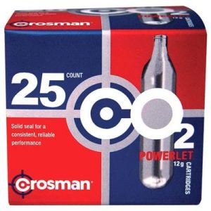 CROSMAN C02 POWERLET BULK PACK - 25 POWERLETS
