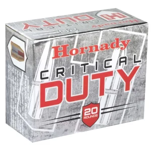 HORNADY CRITICAL DUTY 45ACP+P 220GR FLEX LCK 20RD BX 200RD CASE