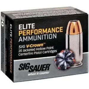 SIG E357S1 357SIG 125GR JHP 20RD
