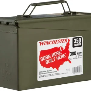.380 95GR FMJ 350RDS AMMO CAN