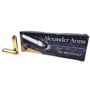 ALEX ARMS 50 BEOW 350GR RND SH 20RD