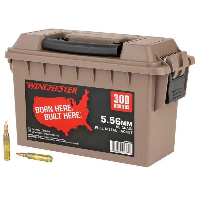 WINCHESTER 5.56 MM M193 55 FMJ WIN LC 300RD 300 RD/BX 3 BX/CS
