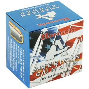 HORNADY AMERICAN GUNNER 38SPL 125GR XTP 25RD BX 250RD CASE