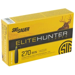 SIG SAUER ELITE HUNT 270WIN 140GR 20RD BX