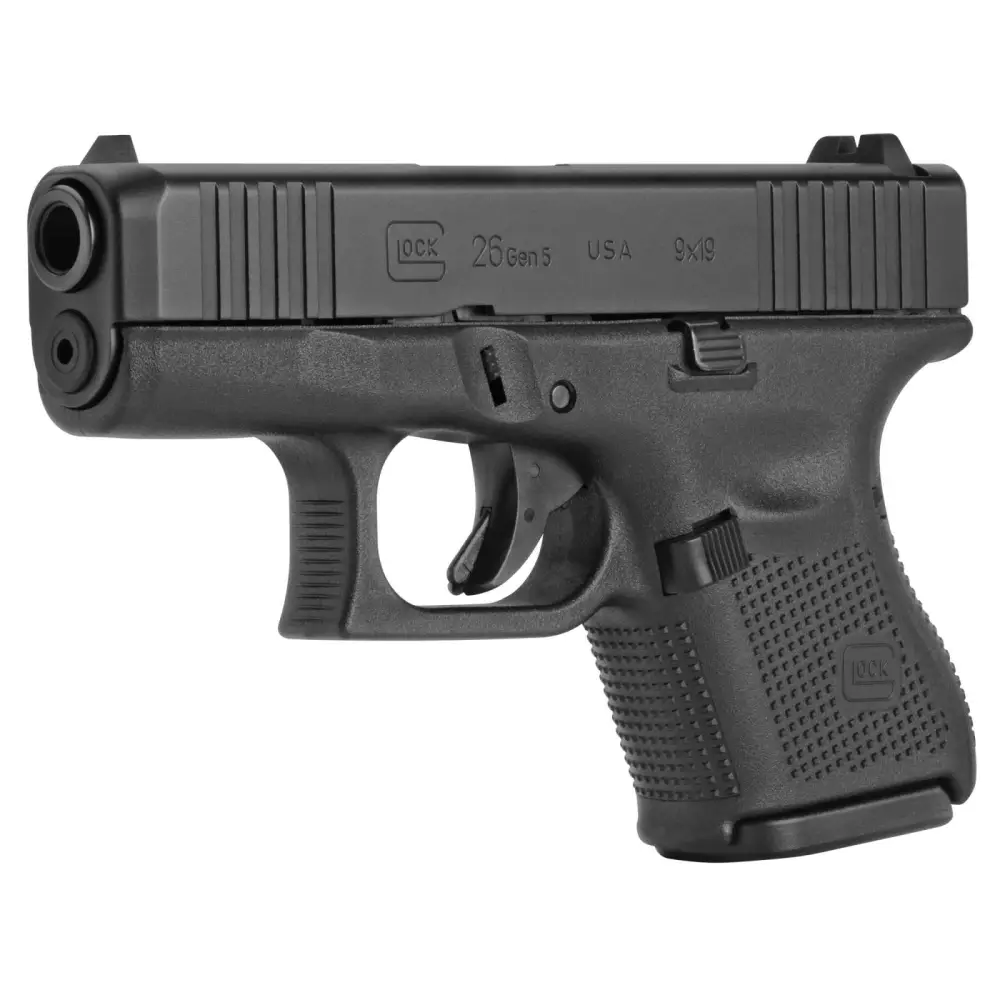 GLOCK 26 GEN 5 FS 9MM PISTOL 3.46" FXD 5.5lb 3-10RD MAGS - Image 2