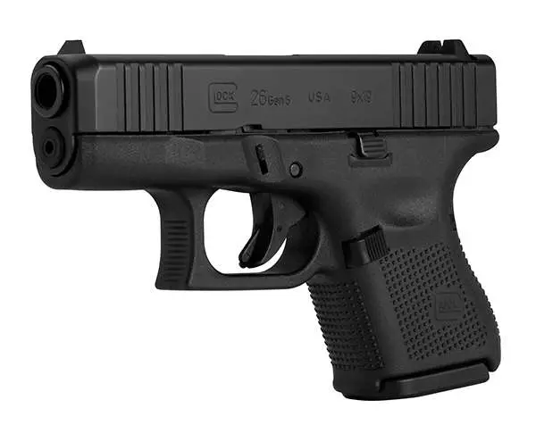 GLOCK 26 GEN 5 FS 9MM PISTOL 3.46" FXD 5.5lb 3-10RD MAGS - Image 3
