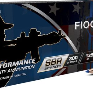 FIO 300BLK 125GR SBR SST 20RD