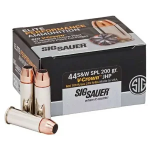 SIG E44SP1 44SPL 200GR JHP 20RD