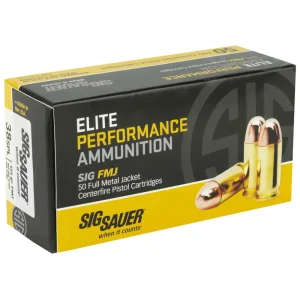 SIG E38SB1 38SPL 125GR FMJ 50RD